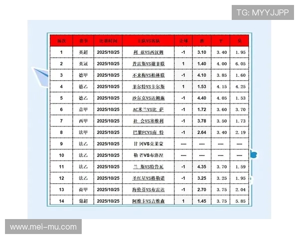 足球赛事中的数据分析与比赛策略